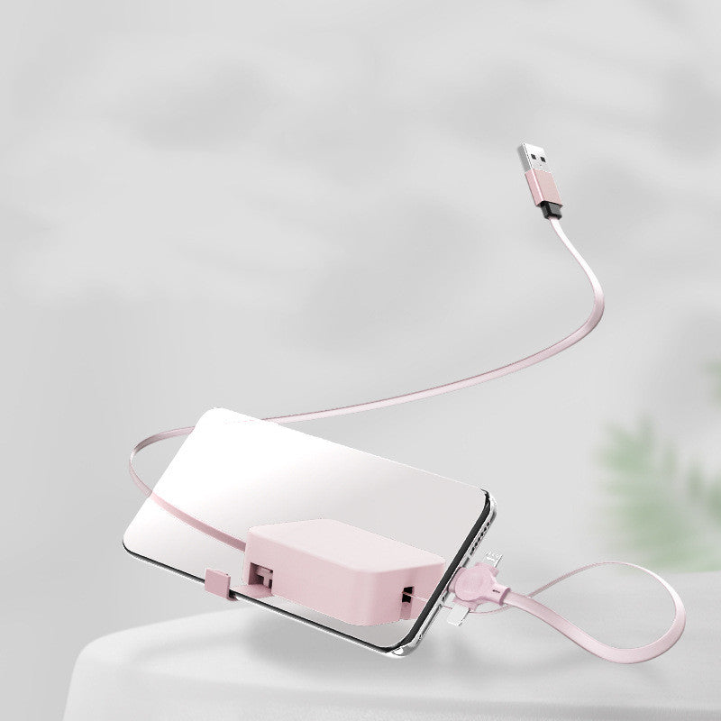4-in-1 Retractable Charging Cable with Phone Stand - product photo 15