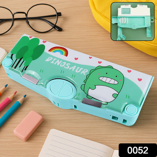 0052 Multifunctional Pencil Box For Kids Pencil Box For Boys Kids Pencil Box For Boys Girls Magnetic Pencil Box For Boys Pop Up Pencil Box Space Theme Return Gifts For Kids (Space Pencil Box)