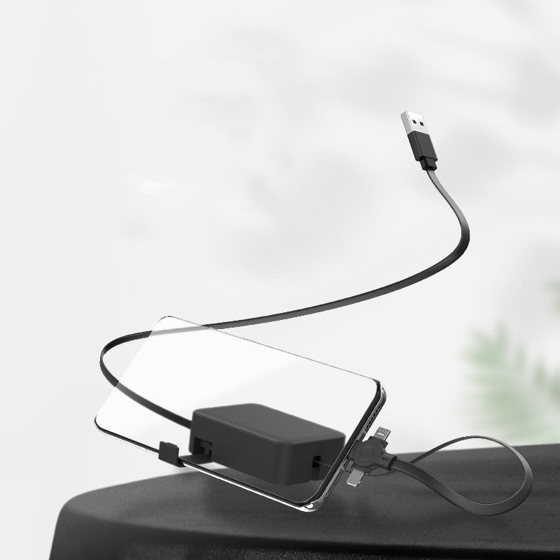 4-in-1 Retractable Charging Cable with Phone Stand - product photo 10