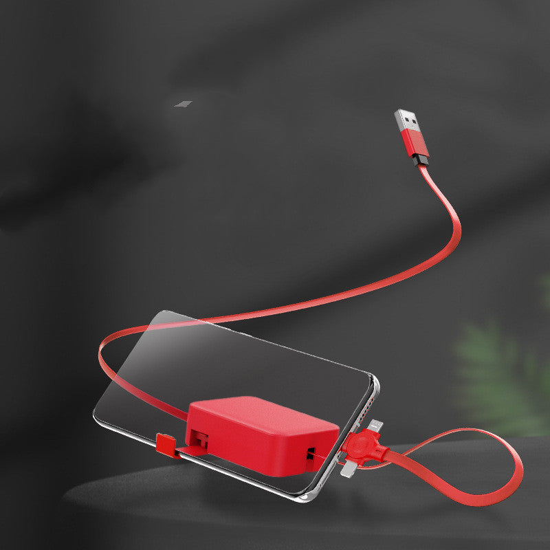4-in-1 Retractable Charging Cable with Phone Stand - product photo 11