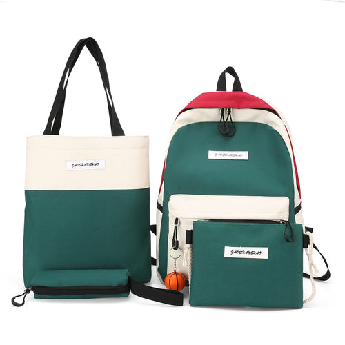 4-Piece Travel & College Backpack Set | RIZQORA