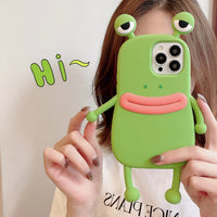 RIZQORA cartoon shockproof silicone phone case