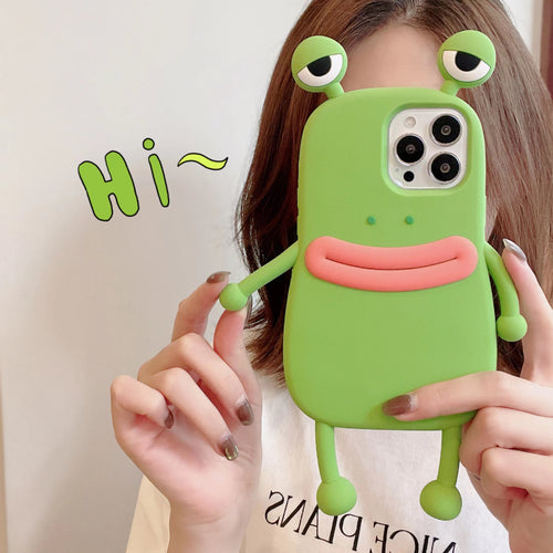 Cartoon Shockproof Silicone Phone Case