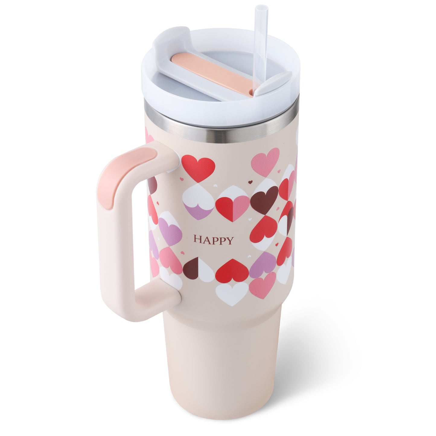 40oz Insulated Stainless Steel Travel Tumbler with Handle – RIZQORA - product photo 8