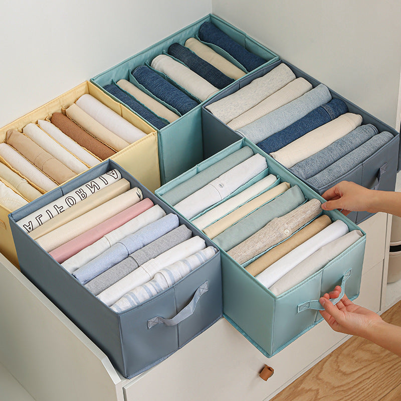 RIZQORA foldable drawer organizer for denim and clothing