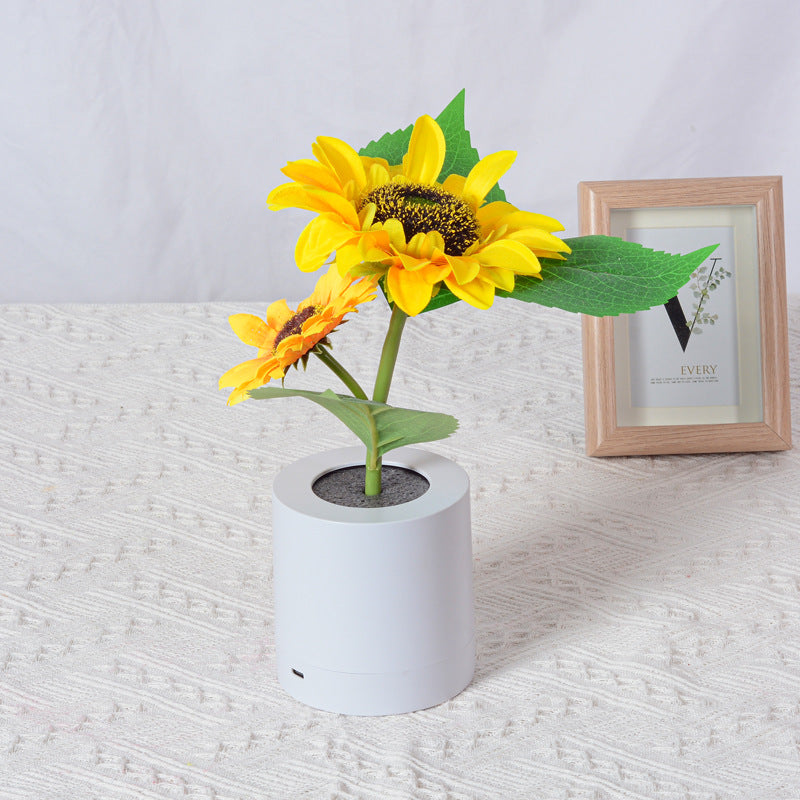 Rechargeable Sunflower LED Decorative Table Lamp - product photo 8