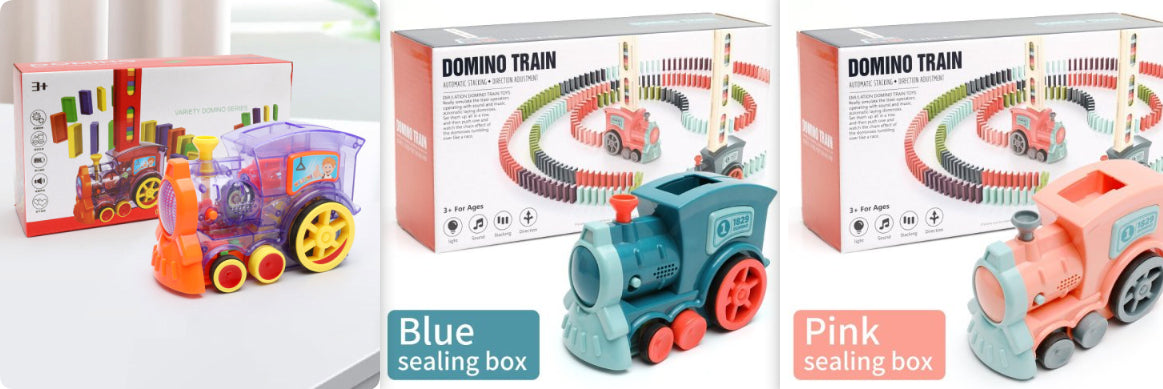 Automatic Domino Train Toy Set for Kids - product photo 18