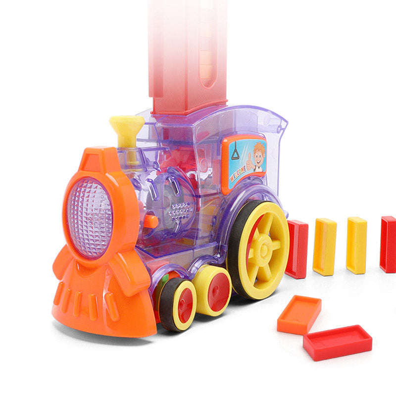 Automatic Domino Train Toy Set for Kids - product photo 11