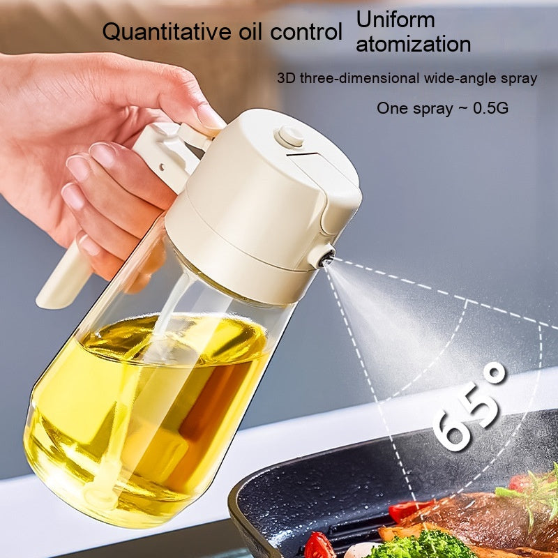 2-in-1 Olive Oil Sprayer & Dispenser Bottle – 470ml - product photo 4