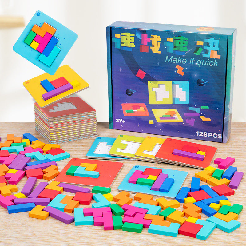 RIZQORA quick fix building block puzzle game for kids