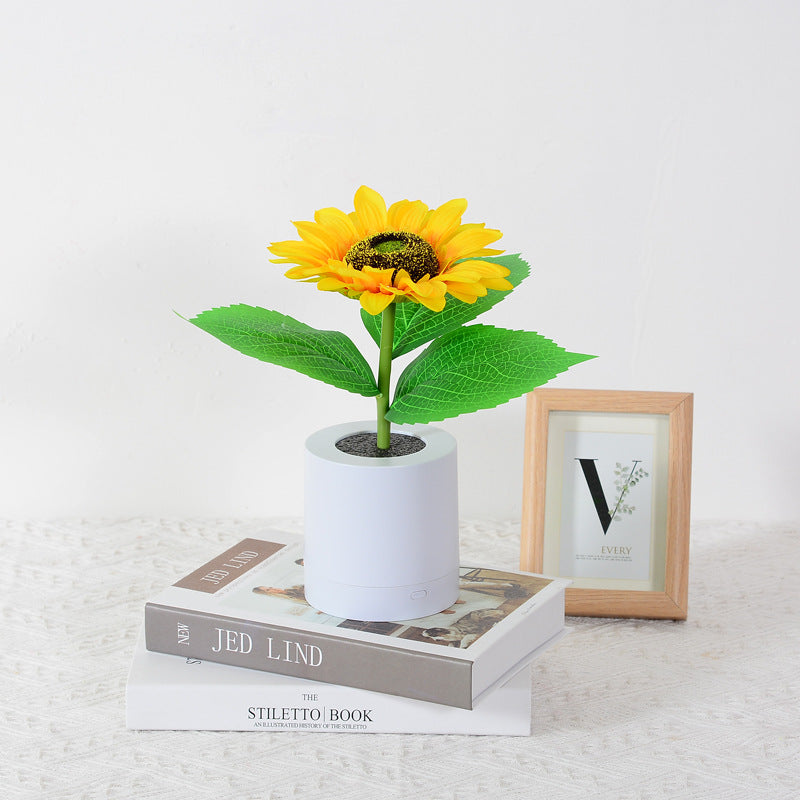 Rechargeable Sunflower LED Decorative Table Lamp - product photo 10