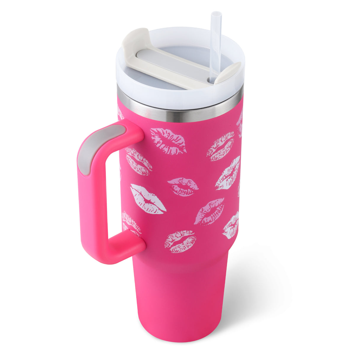 40oz Insulated Stainless Steel Travel Tumbler with Handle – RIZQORA - product photo 7