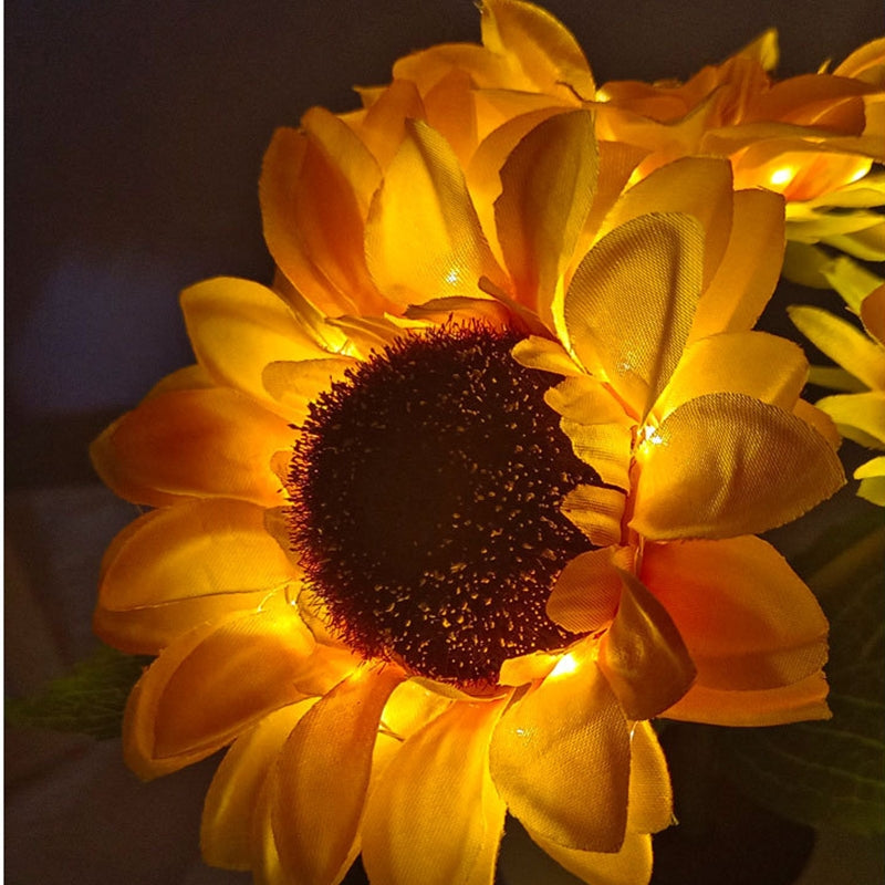 Rechargeable Sunflower LED Decorative Table Lamp - product photo 4