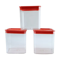 3 Piece Airtight Food Storage Container Set (1 Set  350 Ml)