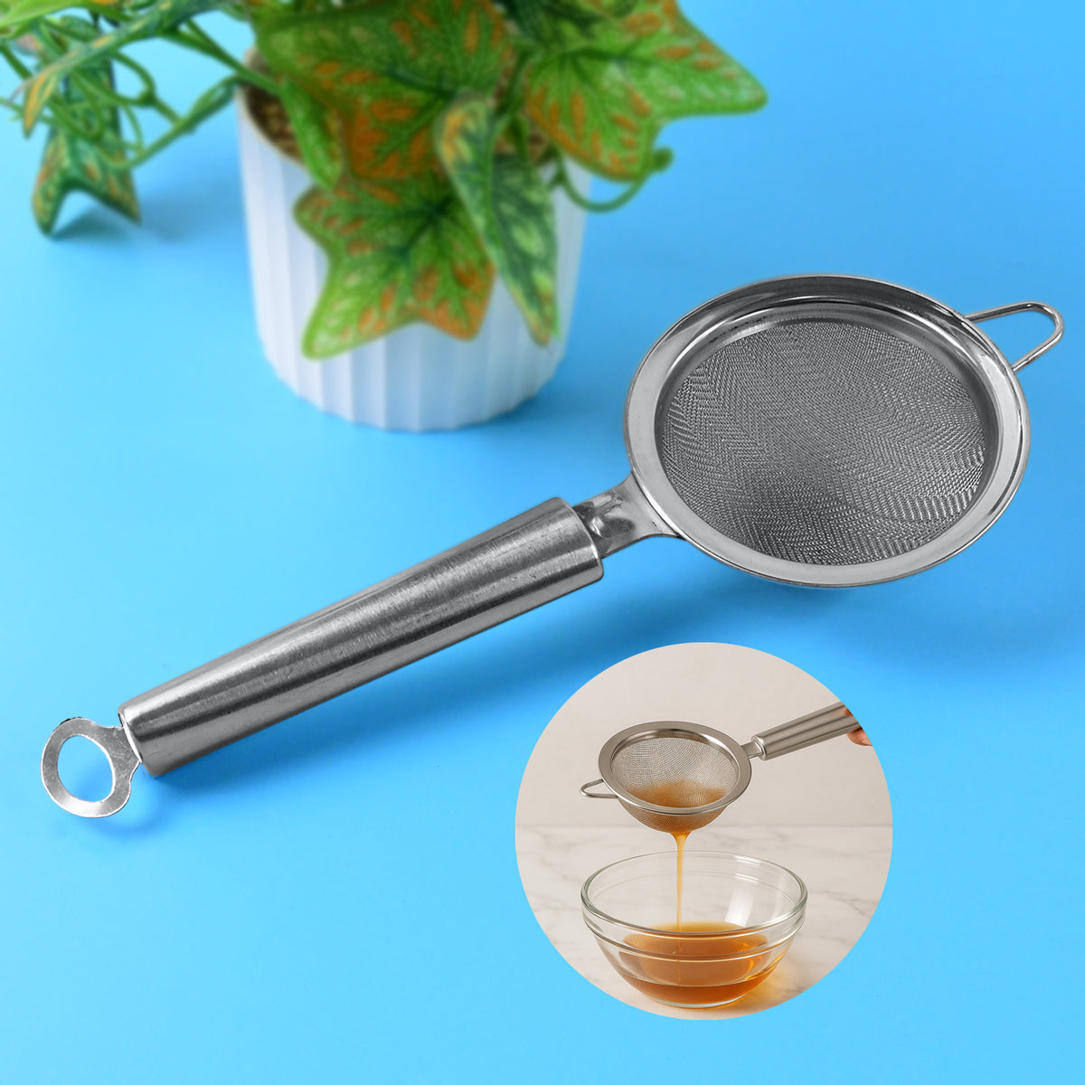 Supermom Stainless Steel Mesh Strainer (1 Pc)