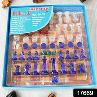 RIZQORA 13-in-1 magnetic family board game set