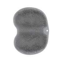 Silicone Bathroom Foot Cleaning Scrubber Mat (1 Pc 27x20 Cm)