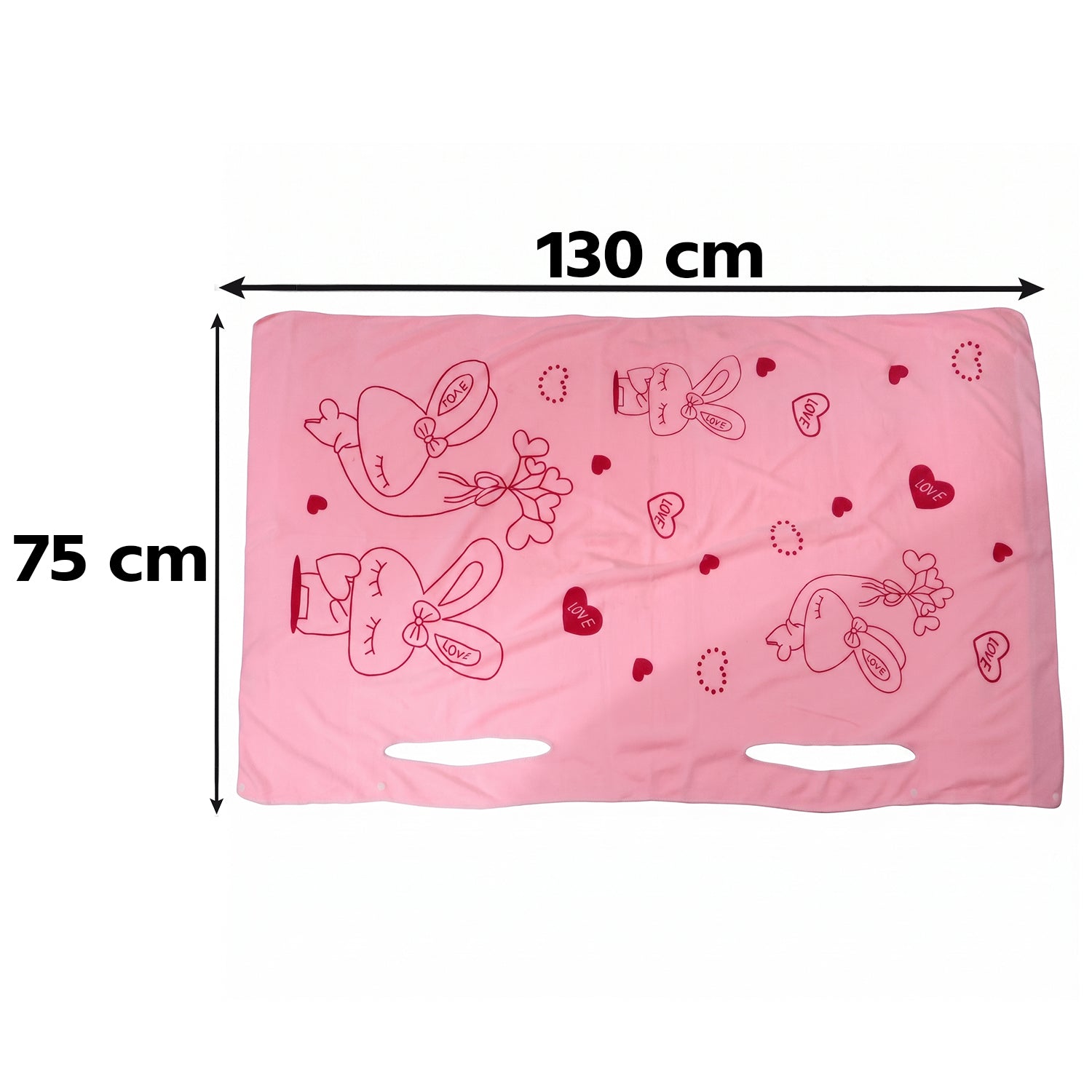 Women Wearable Bath Towel Cute Print Soft Quick Dry Bathroom Wrap (1 Pc)