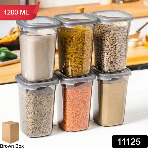 1200ML Multipurpose Kitchen Storage Container with Airtight Lid – 1 Pc