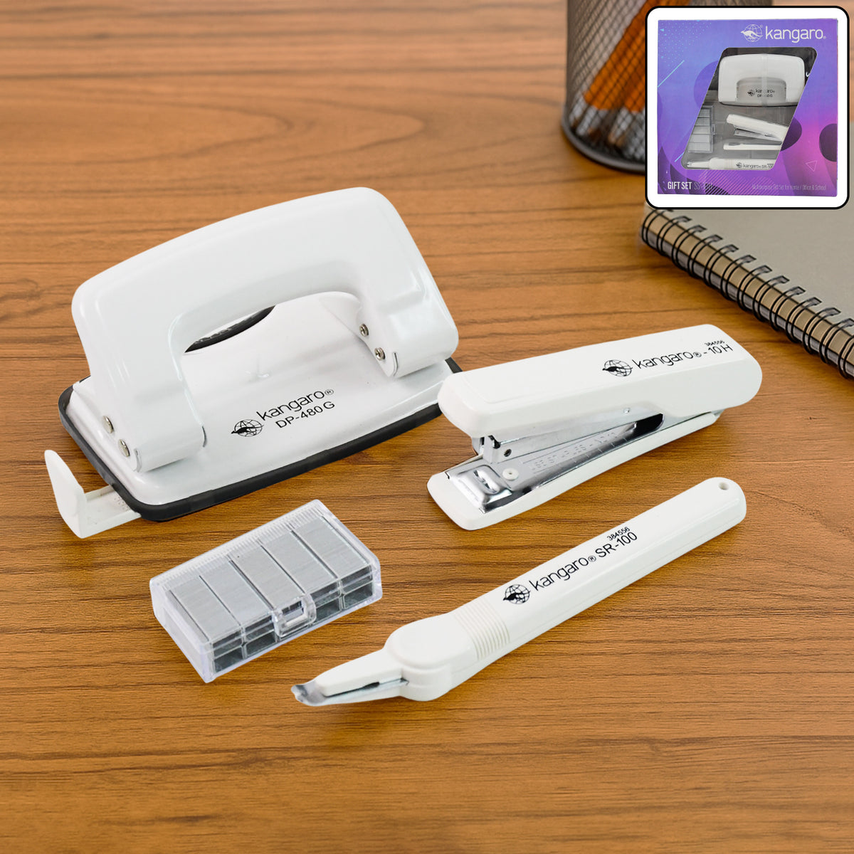 Kangaro 4-in-1 Premium Stationery Gift Set