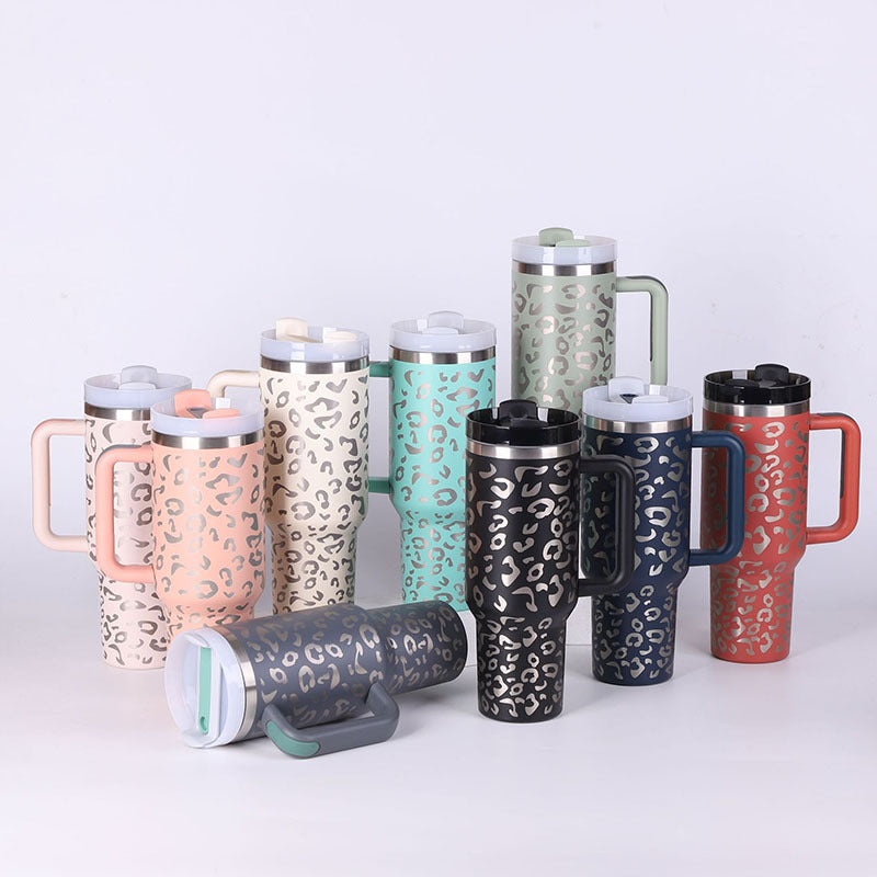 40oz Insulated Stainless Steel Travel Tumbler with Handle – RIZQORA - product photo 9