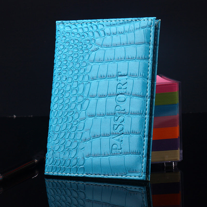RIZQORA premium leather RFID passport holder