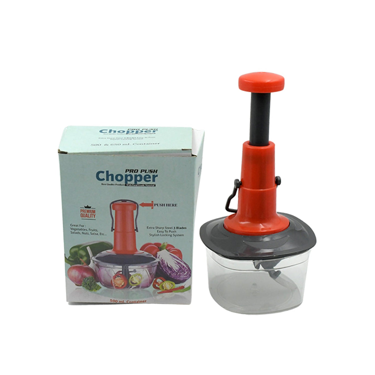 RIZQORA push chopper chopping vegetables