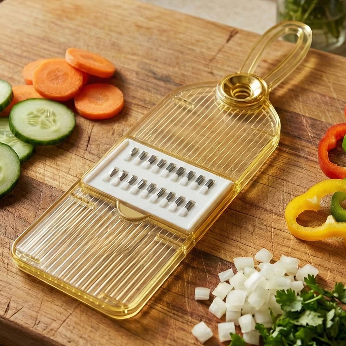 Handheld Vegetable Cutter And Slicer Multipurpose Veggie Chopper For Kitchen (1 Pc)