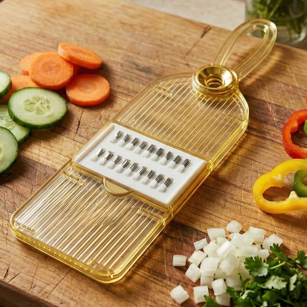Handheld Vegetable Cutter And Slicer Multipurpose Veggie Chopper For Kitchen (1 Pc)