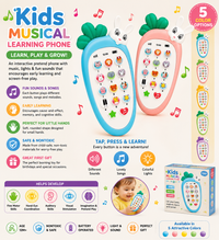 Musical Learning Phone Toy for Toddlers | RIZQORA